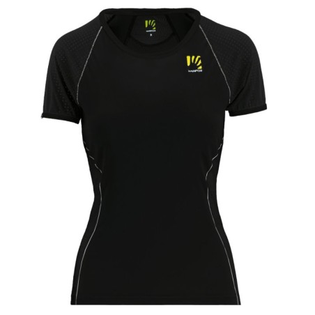 Damen T-Shirt Karpos Lavaredo W Jersey schwarz-weiss